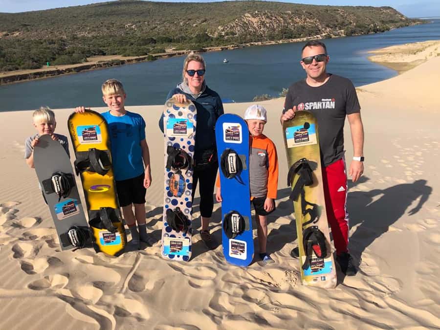 Port Elizabeth: Sandboarding with Short Boat Trip - Meeting point and planning your day