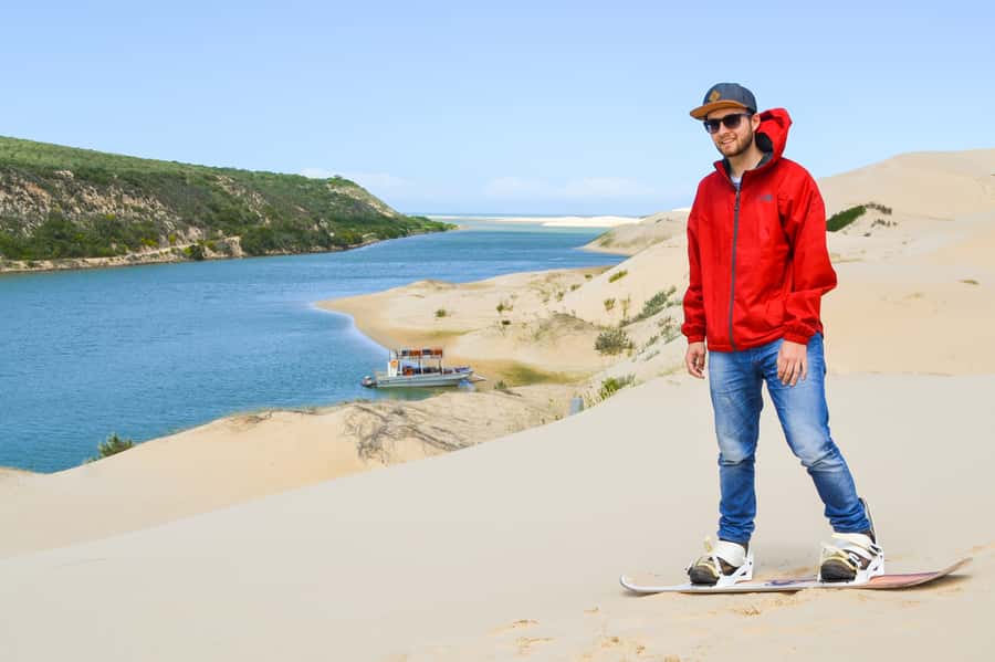 Port Elizabeth: Sandboarding with Short Boat Trip - What happens during the two or three hours