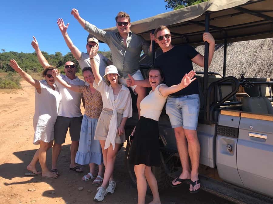 Port Elizabeth: Schotia Game Reserve Safari with Port Pickup - The open vehicle changes the safari