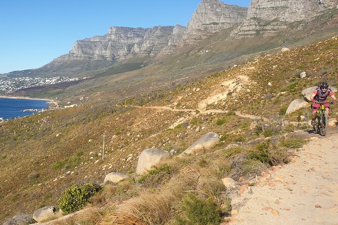 Private E-Bike Cape Town MTB Trails with a Pro - The guide makes the route work