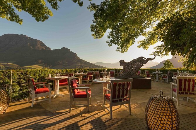 Private Tour: Cape Winelands to Stellenbosch & Franschhoek - Marianne pairs wine with South African biltong