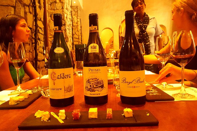 Private Tour To Stellenbosch Franschoek Wineries from Cape Town Price Per Group - Fairview makes wine easier to understand through cheese