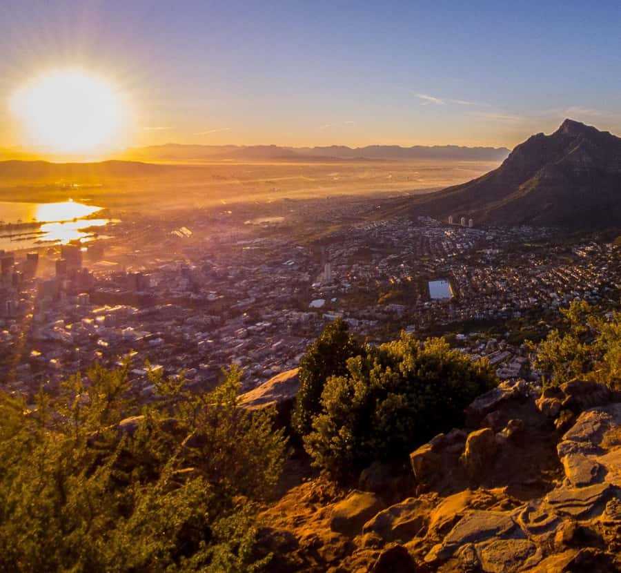 Privately Guided Sunset/Sunrise Hike Lions Head, (Pickup) - Climbing in the dark with a headlamp