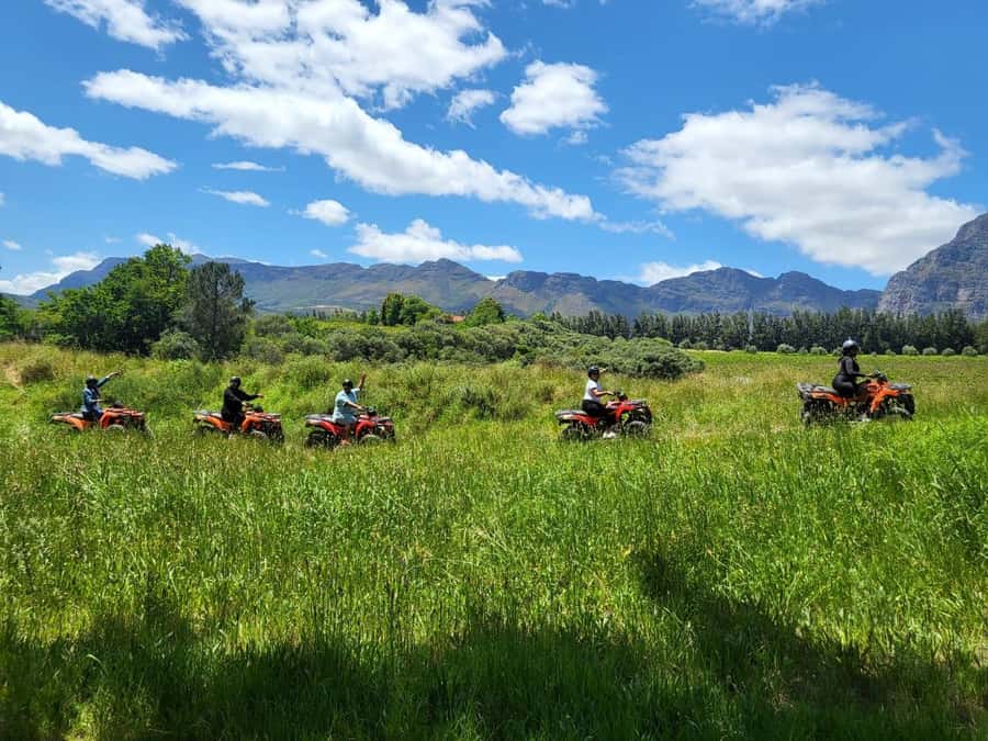 QUAD BIKE FUN RIDE IN PAARL, BATTLE BUNKER WITH WILDX - Why the vineyard trails matter