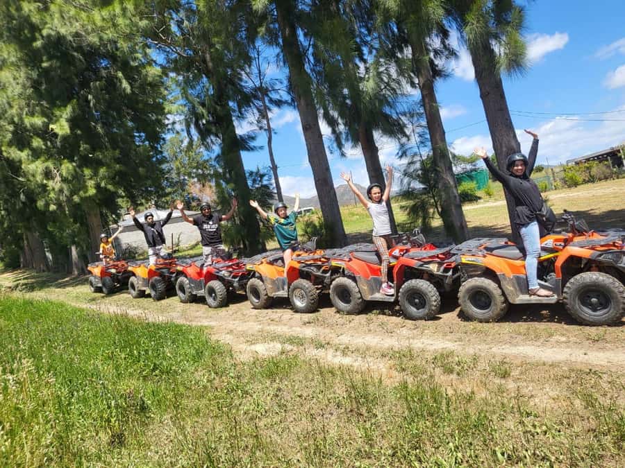 QUAD BIKE FUN RIDE IN PAARL, BATTLE BUNKER WITH WILDX - The value of the $37 price