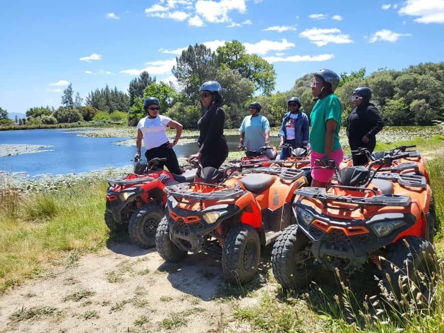 QUAD BIKE FUN RIDE IN PAARL, BATTLE BUNKER WITH WILDX - What is included and what you need to arrange