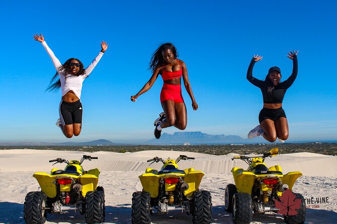 Quad bike in the Atlantis sand dunes Cape Town - Timing matters more than it should