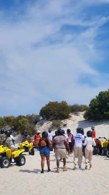 Quad biking Cape Town Atlantis Dunes - What happens before you ride