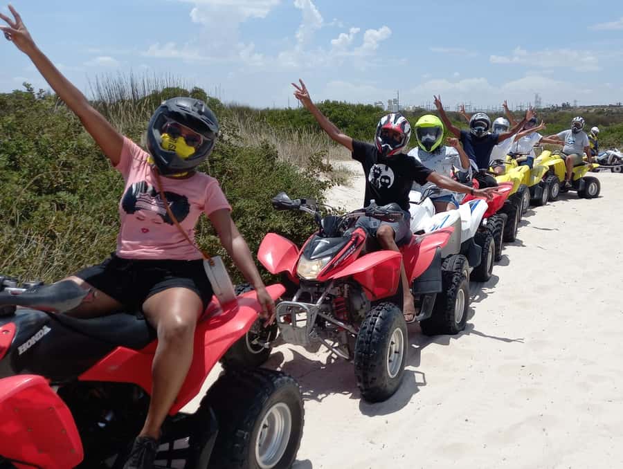 Quad Biking Tour , Atlantis dunes Capetown - What the ride itself feels like