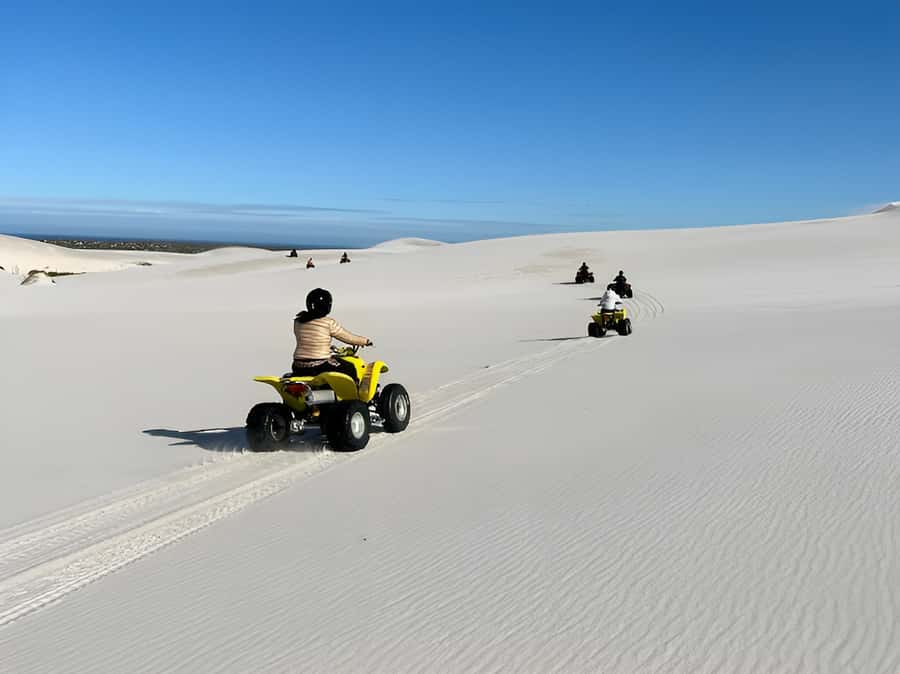 Quad Biking Tour , Atlantis dunes Capetown - The real cost: $37 plus the reserve permit