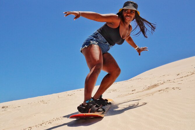 quadbiking and sandboarding combo - Why the small group changes the experience