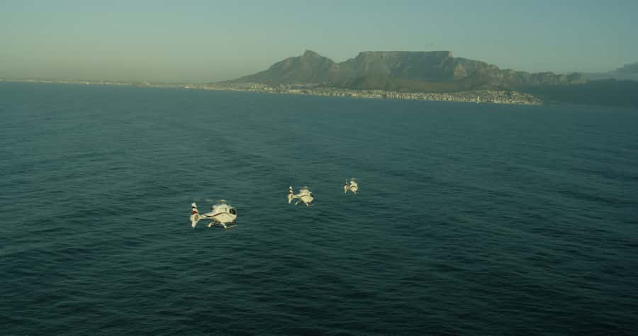 Robben Island By Air Scenic Helicopter Flight - From the V&A Waterfront to Robben Island