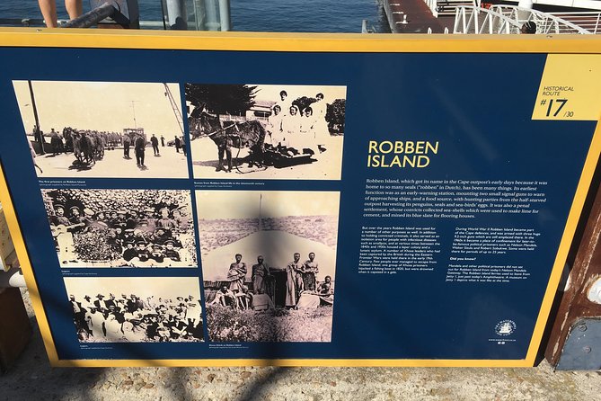 Robben Island Tour - Hotel Pick-Ups & stops at interesting places pre/post tour - The island bus tour and the prison walk