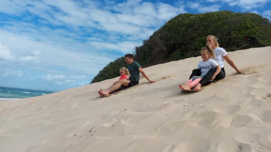 Sandboarding Jeffreys Bay - Beach views and possible wildlife sightings