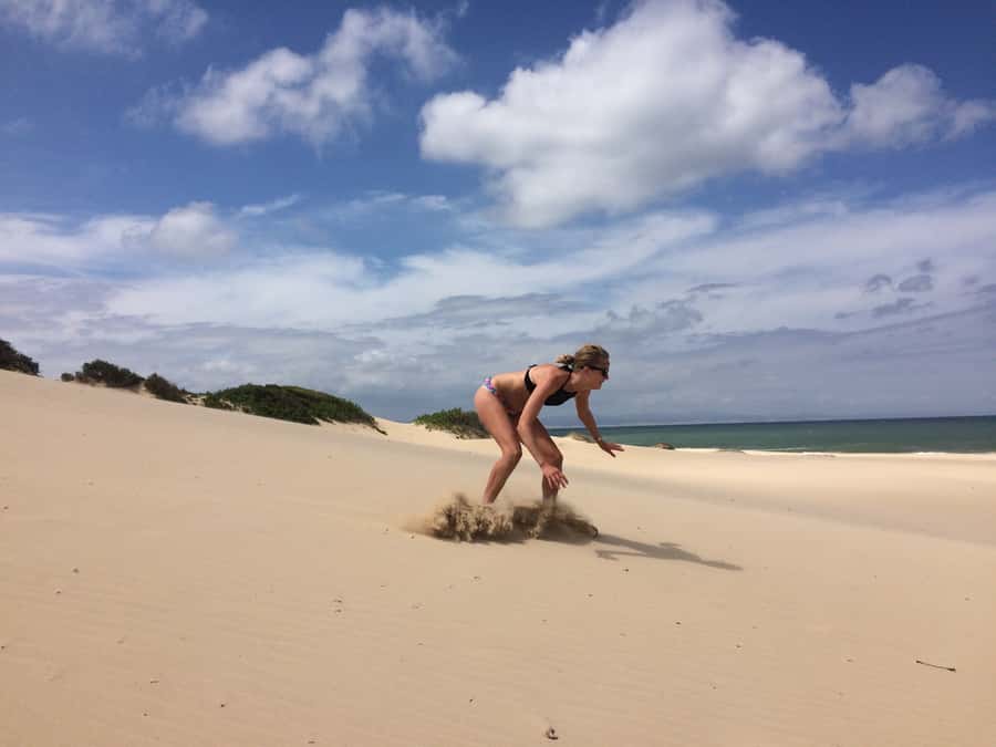 Sandboarding Jeffreys Bay - Your two-hour session from meeting point to first run
