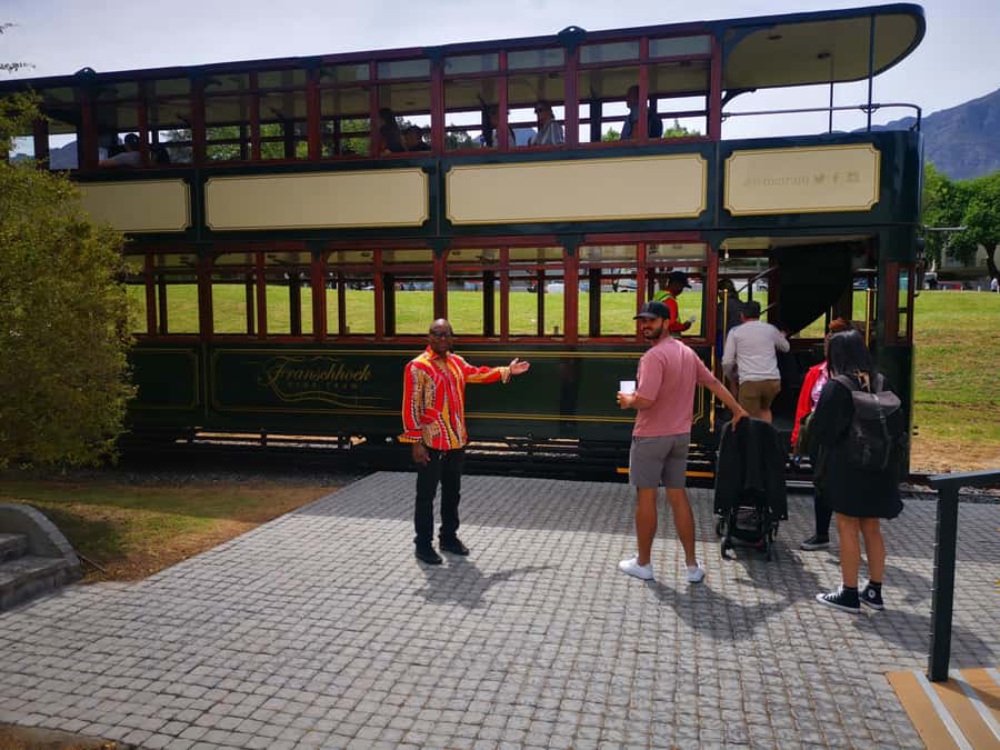 SCHEDULED FRANSCHHOEK WINE TRAM EXPERIENCE (by group size) - Key points to know before you book