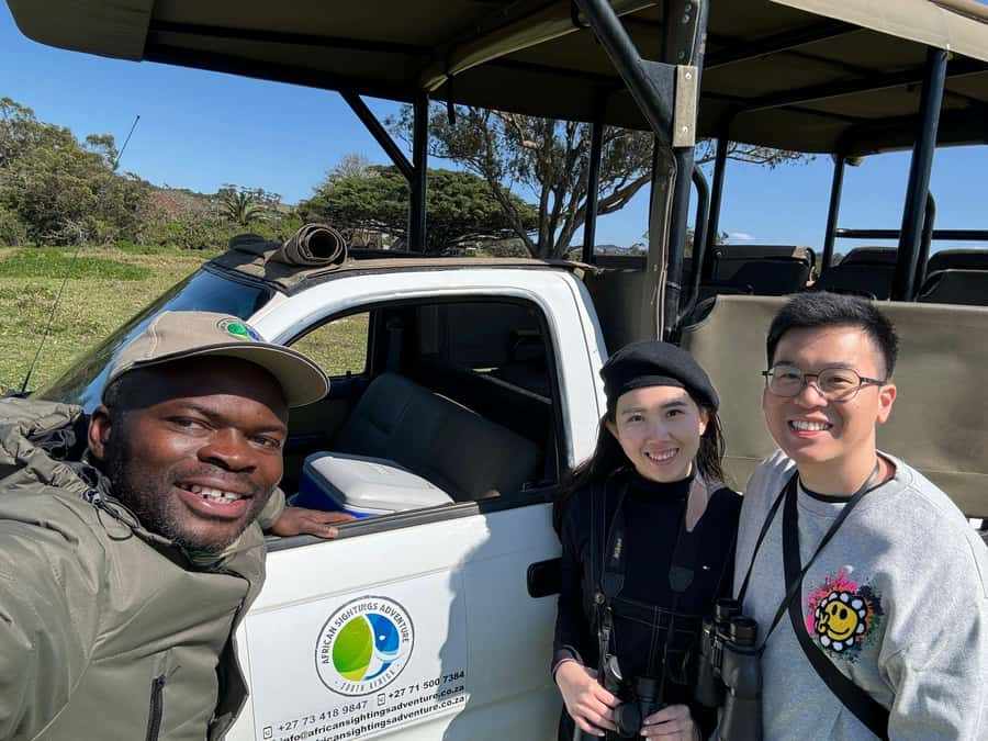 Schotia: Open Safari Jeep - Full Day Safari with Lunch - Arriving from Port Elizabeth at 8:00am