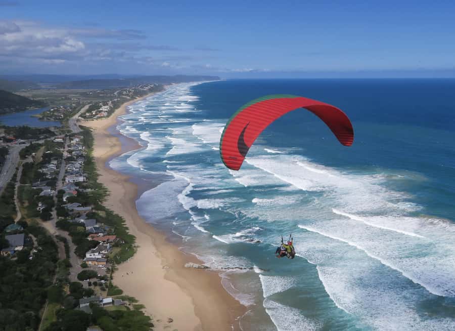 Sedgefield: Standard Tandem Paragliding Flight - Who will enjoy this flight most?