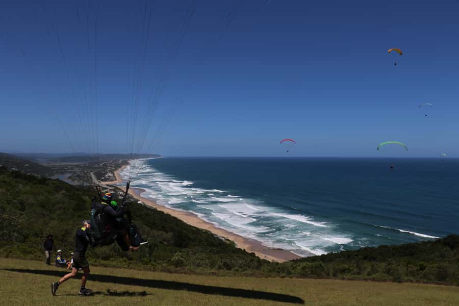 Sedgefield: Standard Tandem Paragliding Flight - The pilot makes the difference