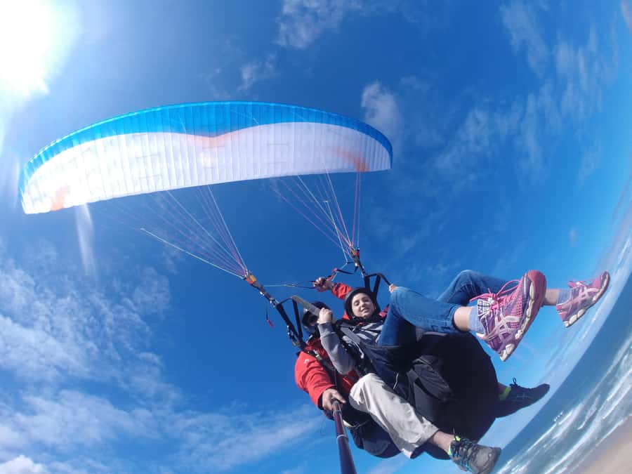 Sedgefield: Standard Tandem Paragliding Flight - What ten minutes in the air really feels like