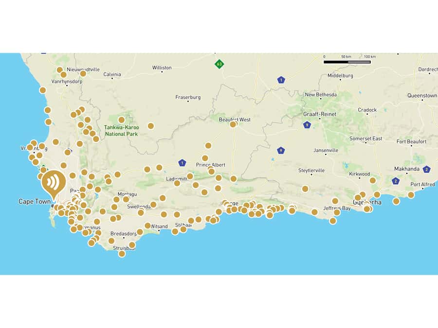 South Africa: Audioguide App for Garden Route & Western Cape - What the $23 guide actually gives you
