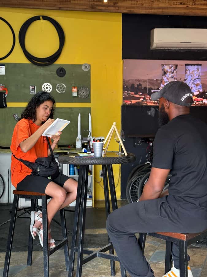 Soweto: Sip & Paint Walking Tour & Take Home a Canvas - Food-tasting time and what is included