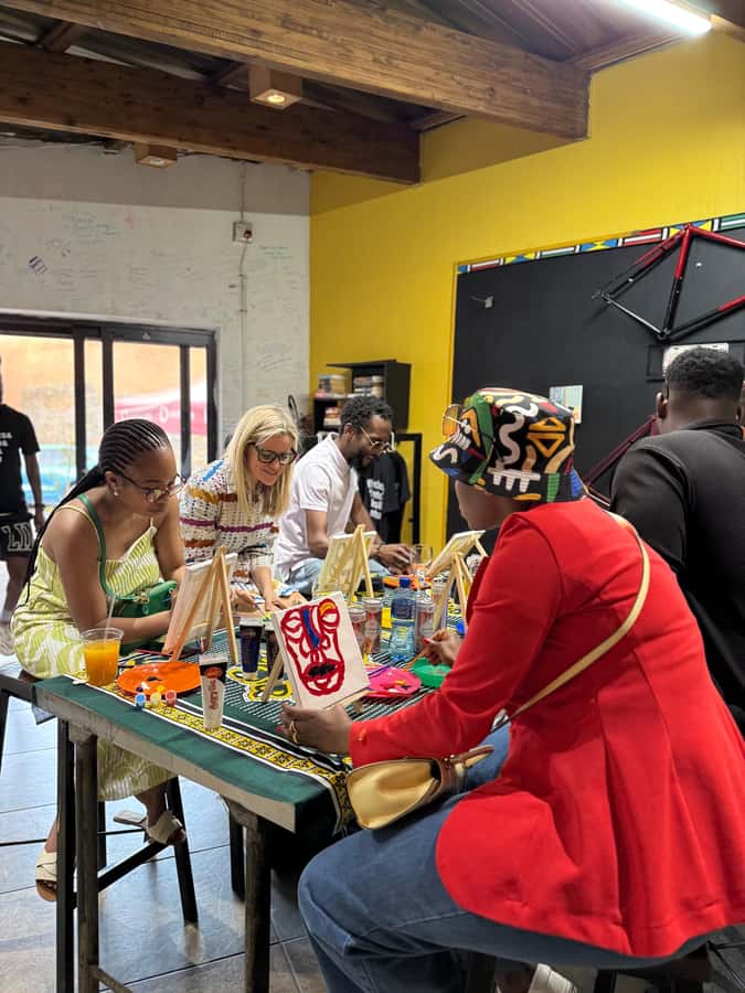 Soweto: Sip & Paint Walking Tour & Take Home a Canvas - A 30-minute introduction to Orlando West