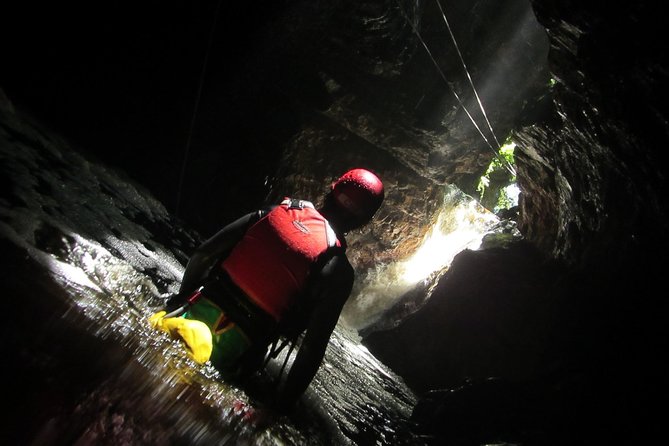 Standard Canyoning Trip in The Crags, South Africa - Getting geared up at Base Camp