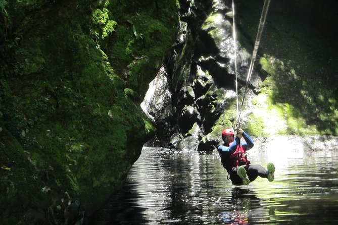 Standard Canyoning Trip in The Crags, South Africa - Walking through the forest to the first rappel