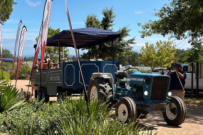 Stellenbosch Wine Tractor hop-on-hop off wine tasting tour - What the price really includes