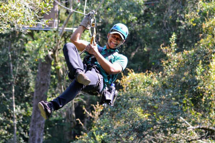 Storms River: Tsitsikamma National Park Zipline Canopy Tour - Ten Platforms Among Yellowwood Trees