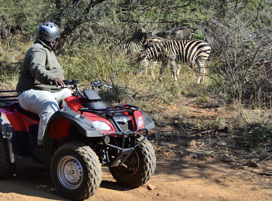 Sun City: Letsatsing Game Park Nature Trail Quad Bike Tour - Getting Comfortable on the Quad Bike