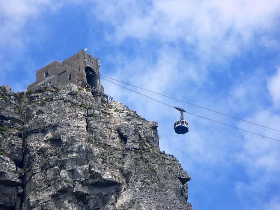 Table Mountain Cable Car Ticket with Transfer - Leaving Cape Town by air-conditioned vehicle