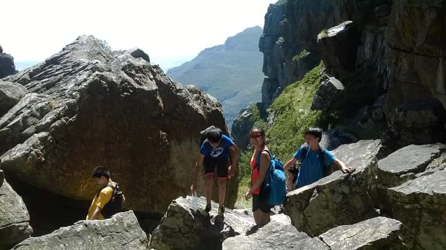Table Mountain: Platteklip Gorge Hike - Cape Town from above: the reward at the summit