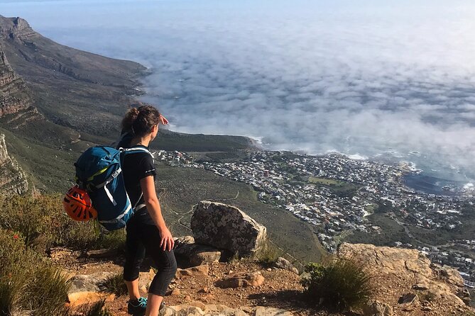 Table Mountain's India Venster Hike + Hotel Pick-Up - The first climb above Cape Town