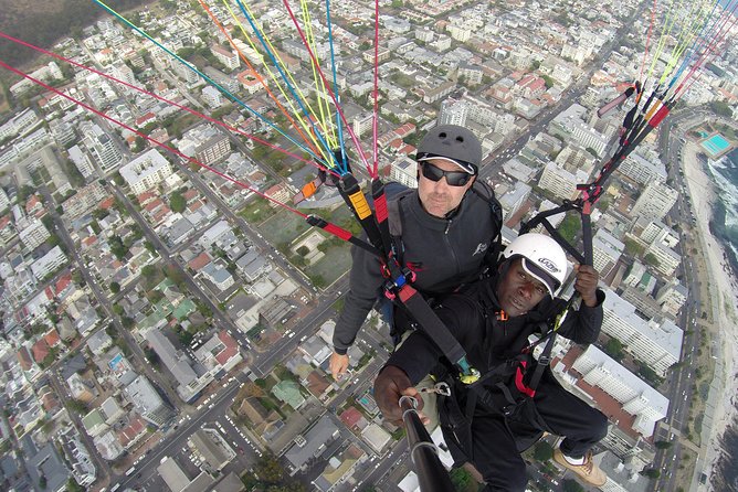 Tandem Paragliding Cape Town Experience TABLE MOUNTAIN PARAGLIDE - The price and what you receive