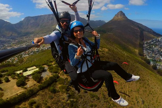 Tandem Paragliding In Cape Town (Icarus) - The flight above Cape Town