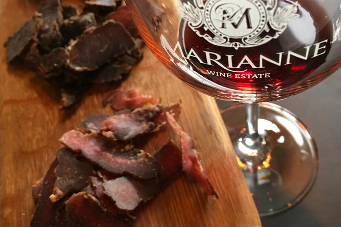 Tastes of Stellenbosch Wine Full Day Tour with Private Transfer - Marianne Wine Estate and the biltong pairing