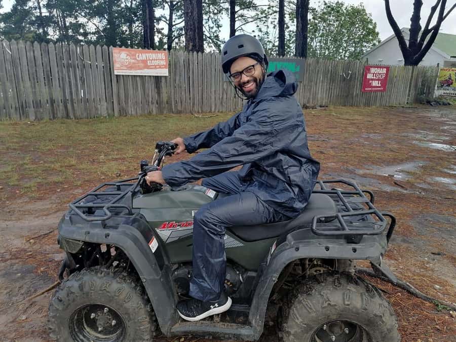 THE CRAGS PLETTENBERG BAY: QUAD BIKE FUN RIDE - Why the guide makes such a difference
