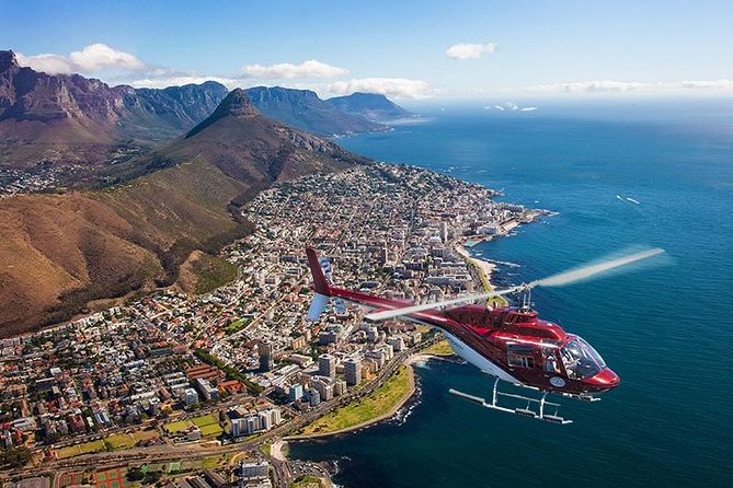 Two Oceans Helicopter Tour in Cape Town - From Clifton and Camps Bay to the Twelve Apostles