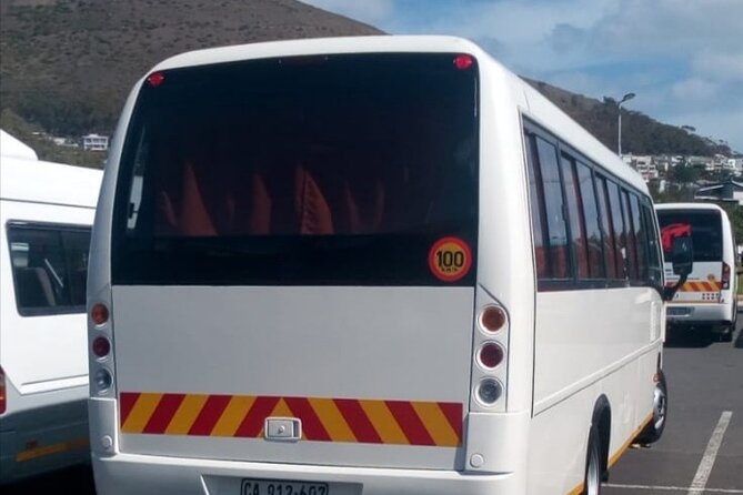 Vehicle Hire Full Day 10Hour Chauffeur Drive Cape Town to 15 PAX - Price and value for different group sizes