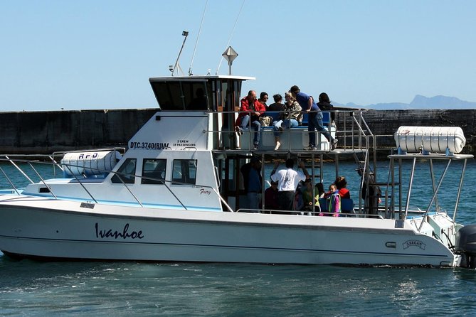 Whale Watching from Gansbaai - A small boat with room for personal viewing